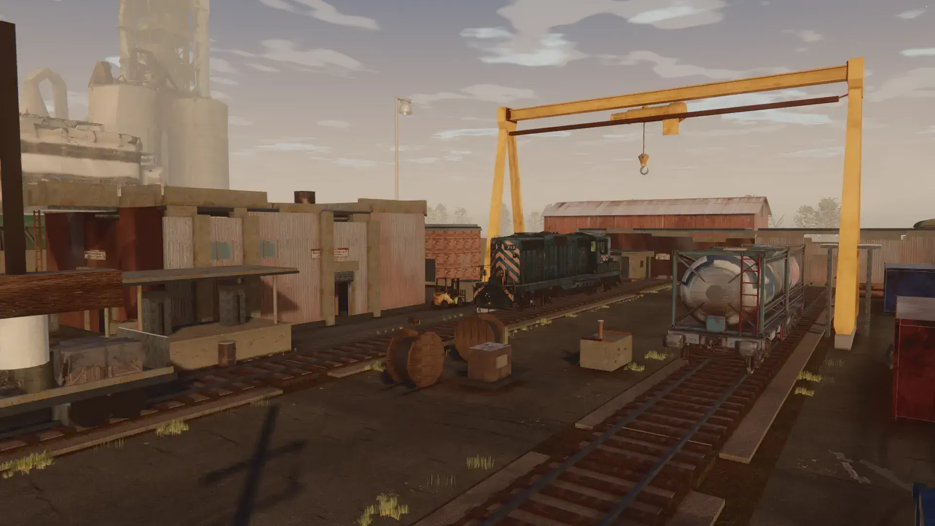 Switch Yard — Rail yard