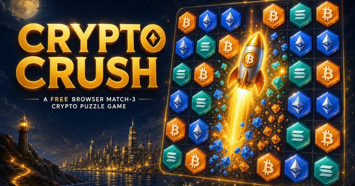 Crypto Crush key art