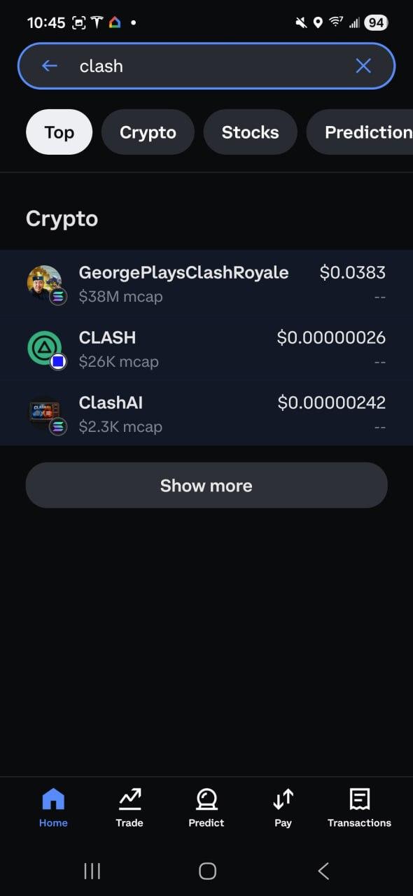 Find CLASH